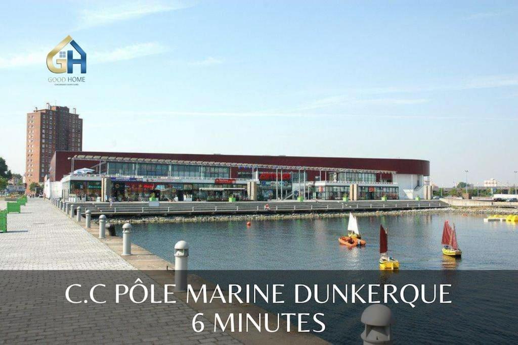 *Villa Marine*La Vigie - Duplex Coudekerque-Branche Екстериор снимка