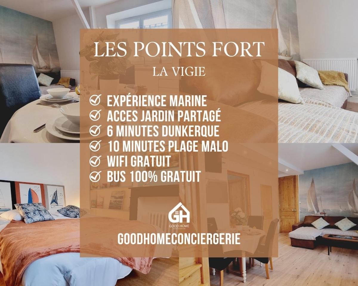 *Villa Marine*La Vigie - Duplex Coudekerque-Branche Екстериор снимка